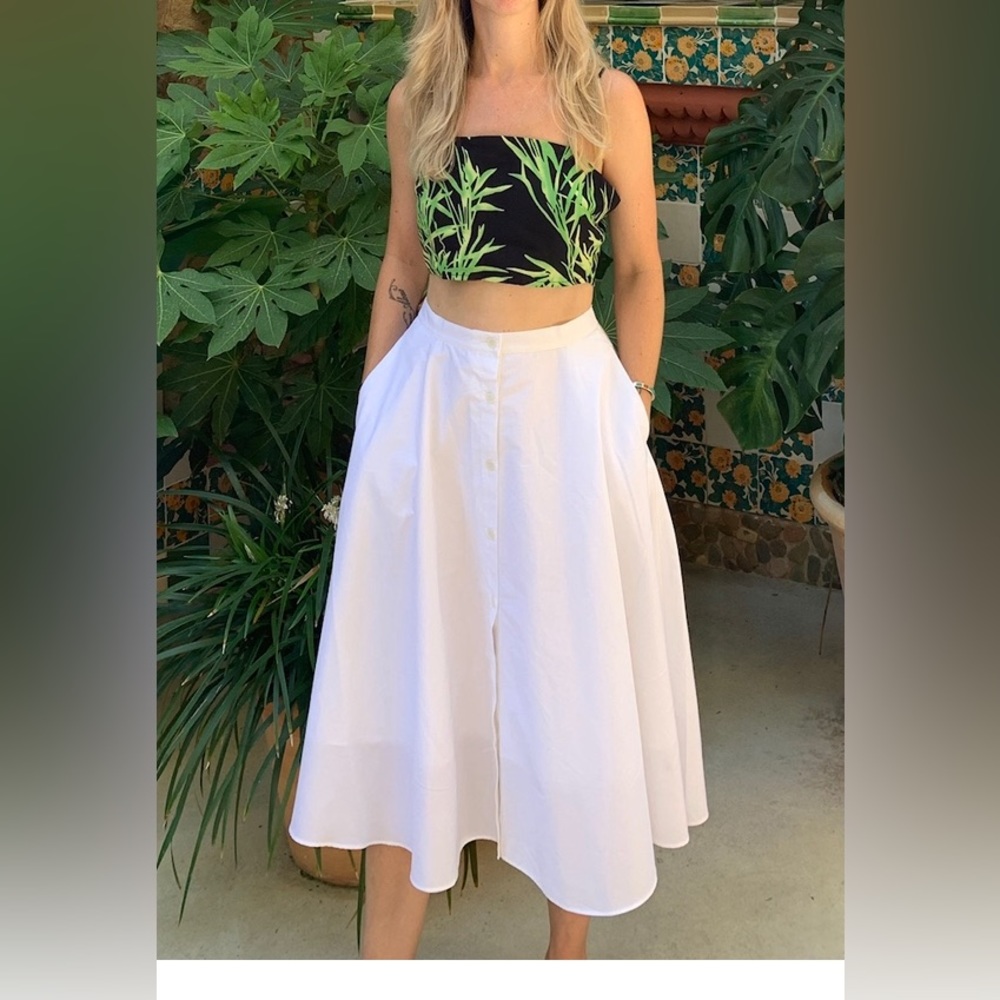 Asos Tropical Crop Top